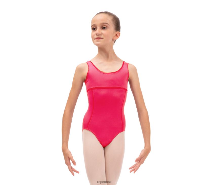 Repetto Kids Leotard With Large Straps Fashion Clothing PDFBZN683