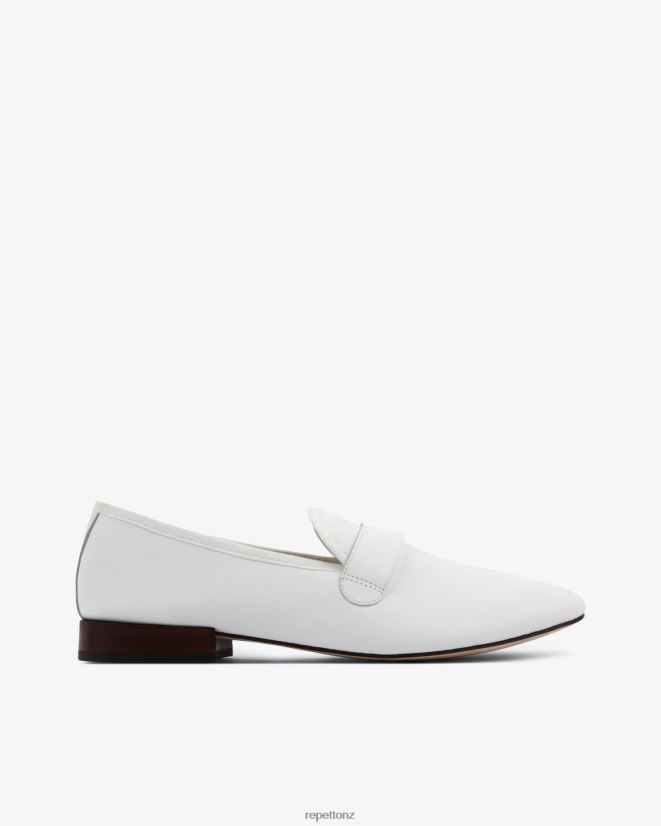 Repetto Men Michael Loafers White Footwear PDFBZN654