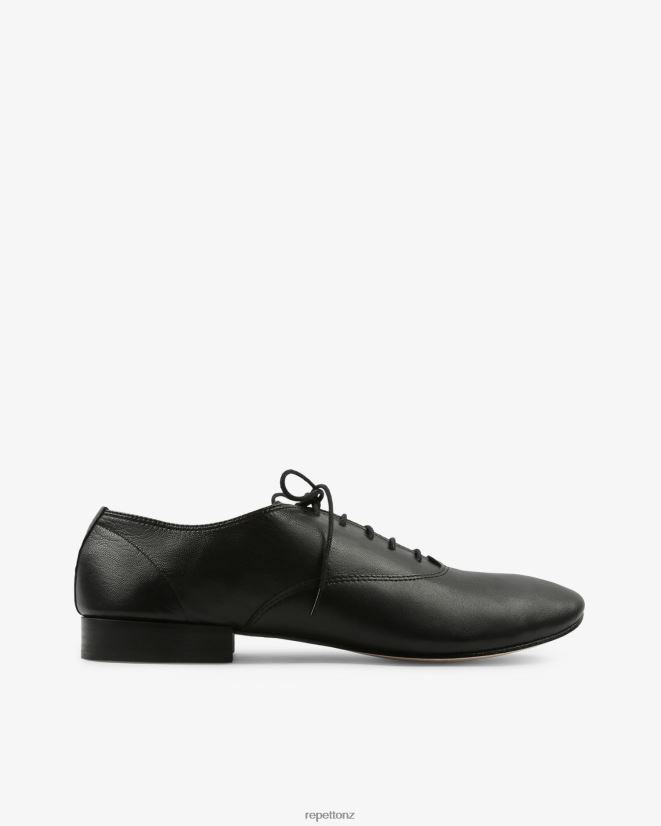 Repetto Men Zizi Oxford Shoes Black Footwear PDFBZN648