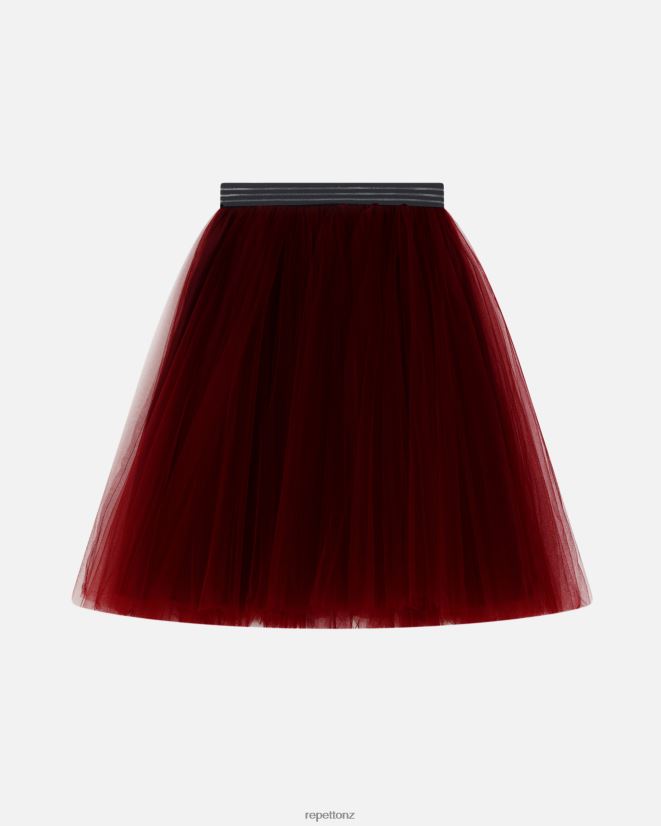 Repetto Women Tutu Skirt Burgundy Red Clothing PDFBZN390