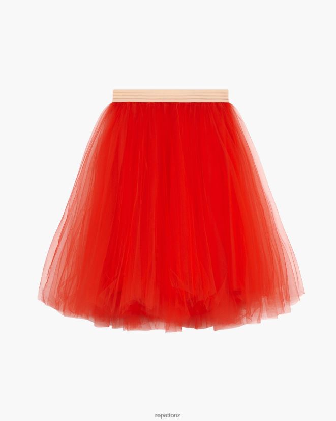 Repetto Women Tutu Skirt Flammy Red Clothing PDFBZN384