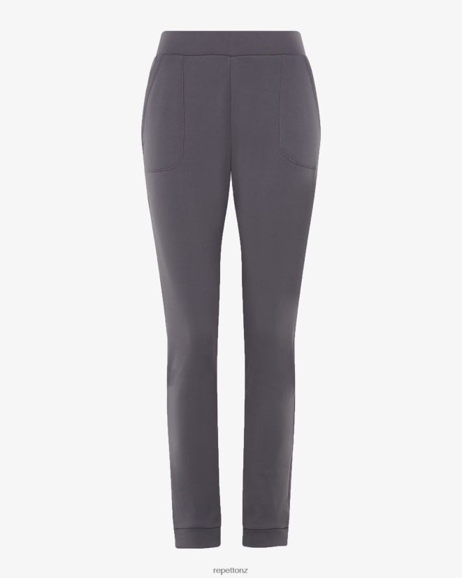 Repetto Women Technical Pants Anthracite Grey Clothing PDFBZN383