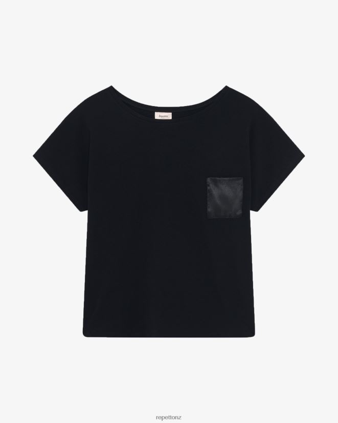 Repetto Women Oversized Top Black Clothing PDFBZN348