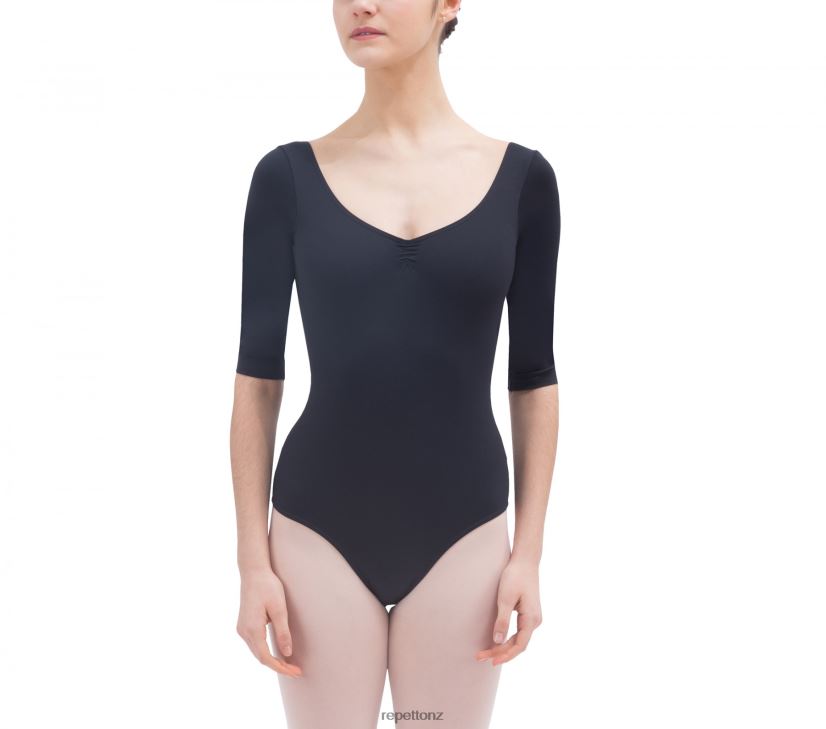 Repetto Women 3/4 Sleeved Leotard Fashion Clothing PDFBZN488