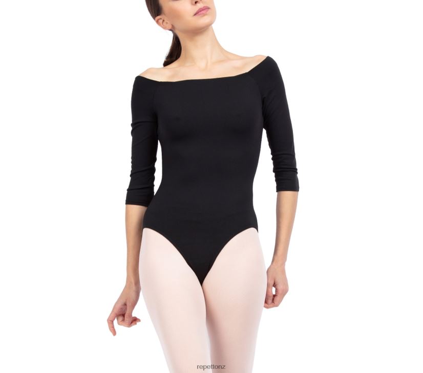 Repetto Women 3/4 Sleeves Leotard Fashion Clothing PDFBZN487