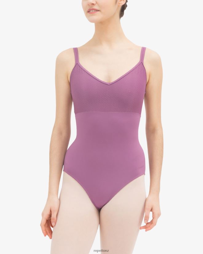 Repetto Women Lacy Leotard Dalhia Purple Clothing PDFBZN453