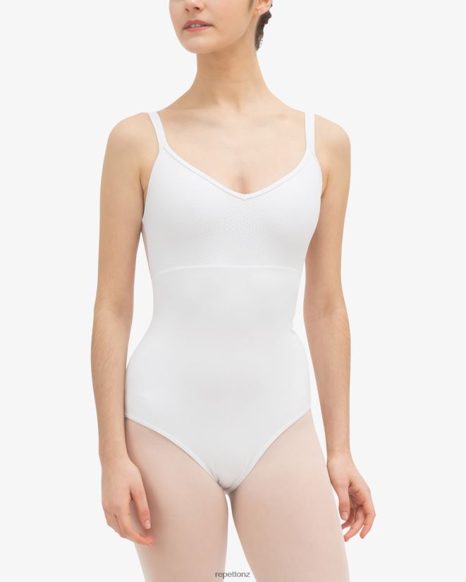 Repetto Women Lacy Leotard White Clothing PDFBZN443