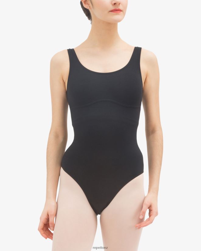 Repetto Women Large Straps Leotard Black Clothing PDFBZN477