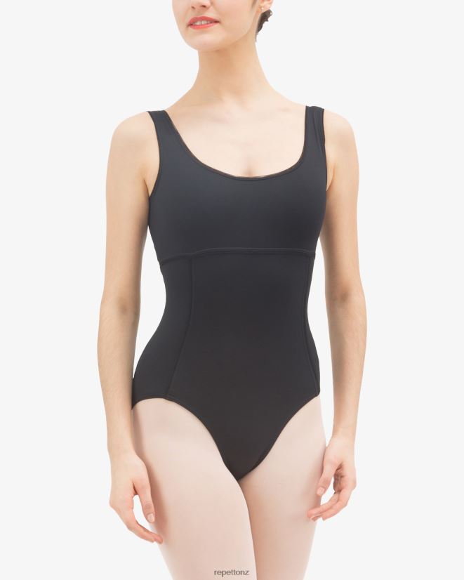 Repetto Women Large Straps Leotard Black Clothing PDFBZN479