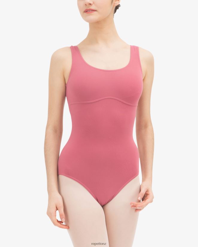 Repetto Women Large Straps Leotard Raspberry Clothing PDFBZN447