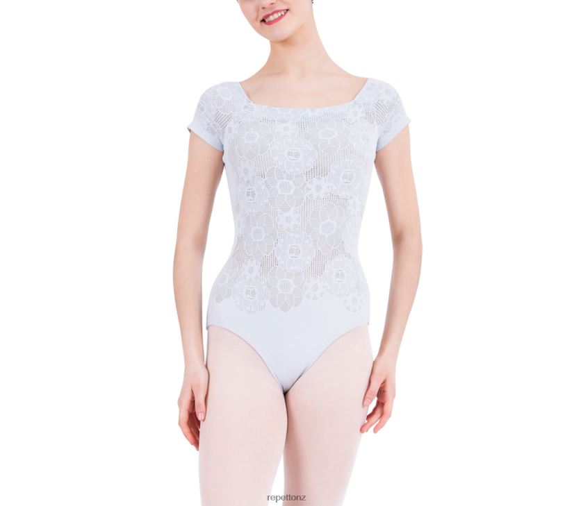 Repetto Women Short Sleeves Lace Leotard Fashion Clothing PDFBZN460