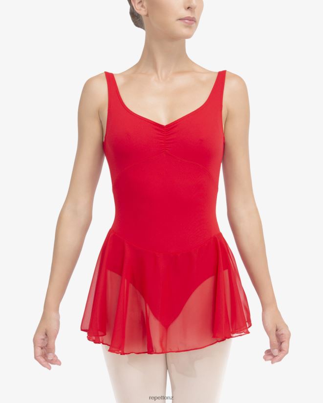 Repetto Women Thin Straps Tunic Carnation Red Clothing PDFBZN449