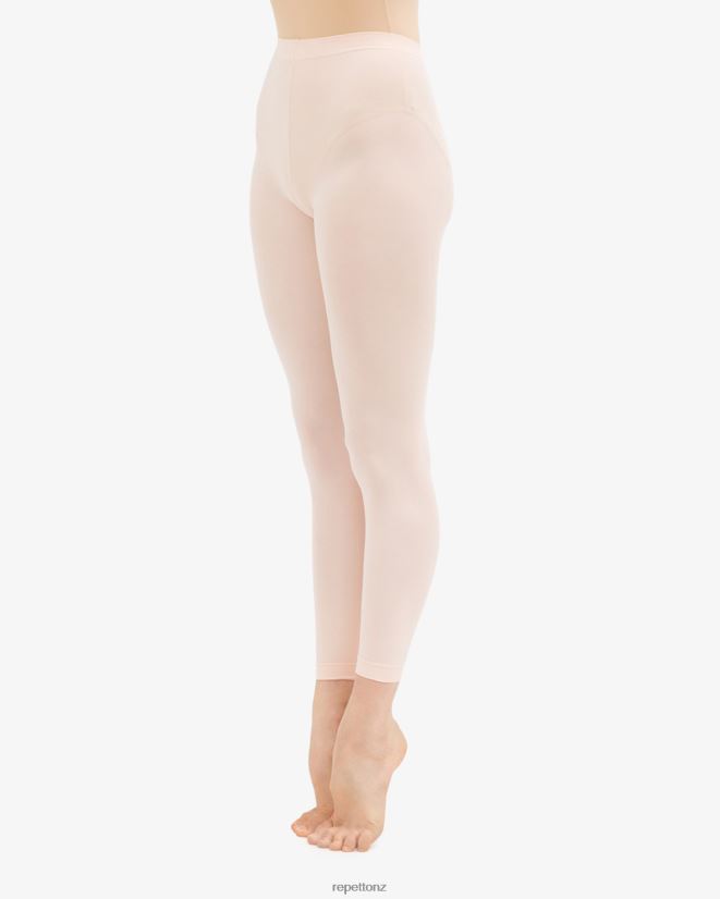 Repetto Women Footless Dance Tights Petal Pink Clothing PDFBZN614