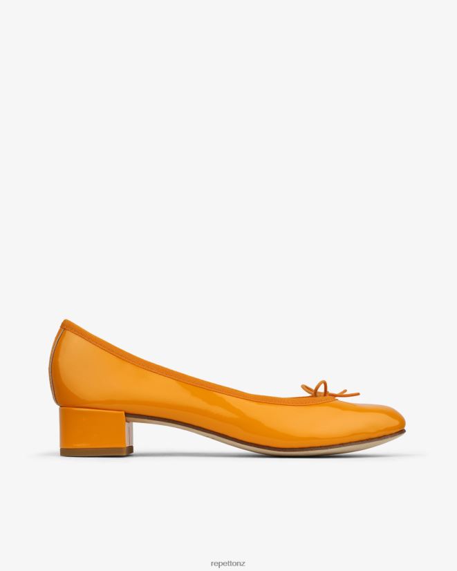 Repetto Women Camille Ballerinas Marigold Orange Footwear PDFBZN132