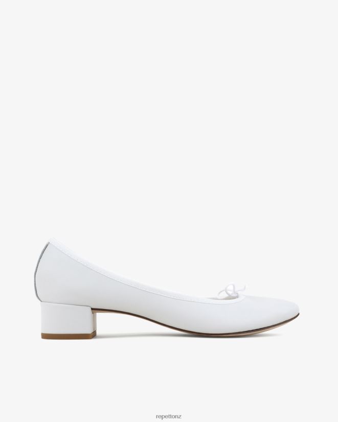 Repetto Women Camille Ballerinas White Footwear PDFBZN81