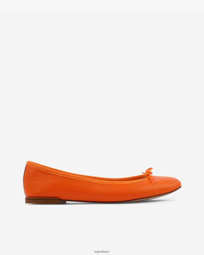 Repetto Women Cendrillon Ballerinas Clementine Orange Footwear PDFBZN120