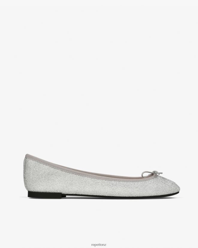 Repetto Women Cendrillon Ballerinas - Vegan - Shiny Silver Footwear PDFBZN87