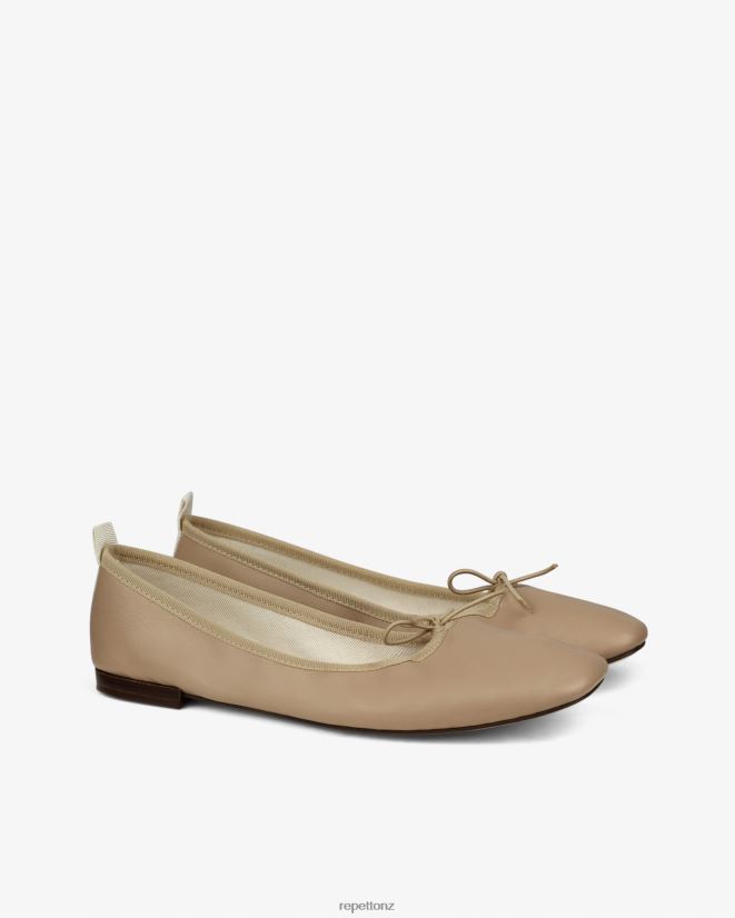 Repetto Women Garance Ballerinas Cashmere Beige Footwear PDFBZN9