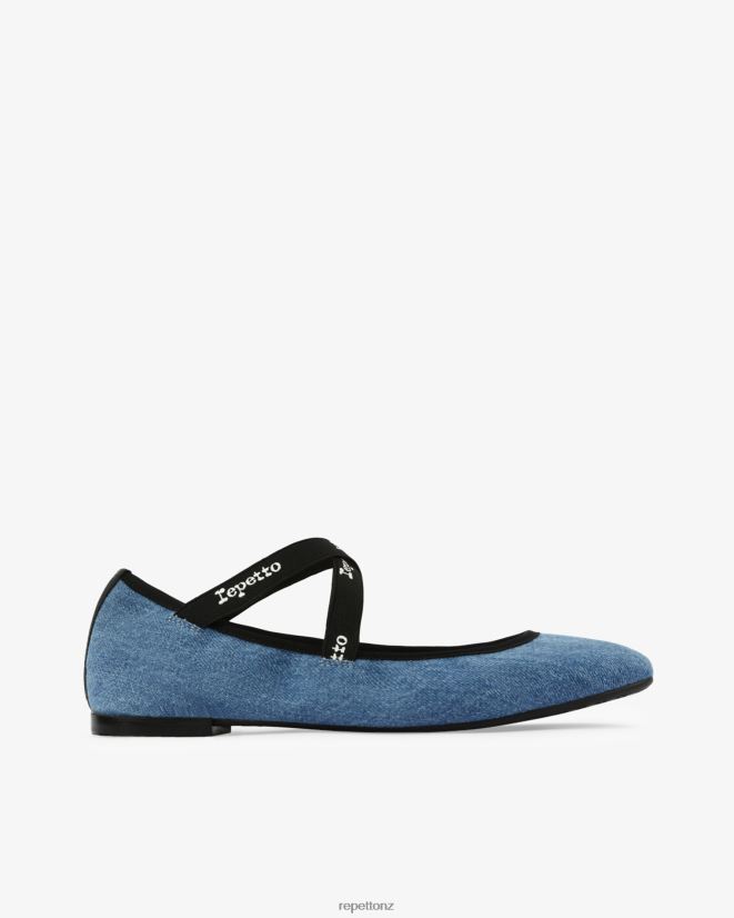 Repetto Women Joana Mary Janes Everest Blue Footwear PDFBZN65