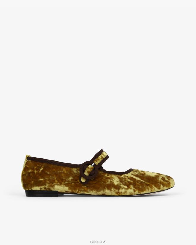 Repetto Women Georgia Mary Janes Antic Gold Footwear PDFBZN163