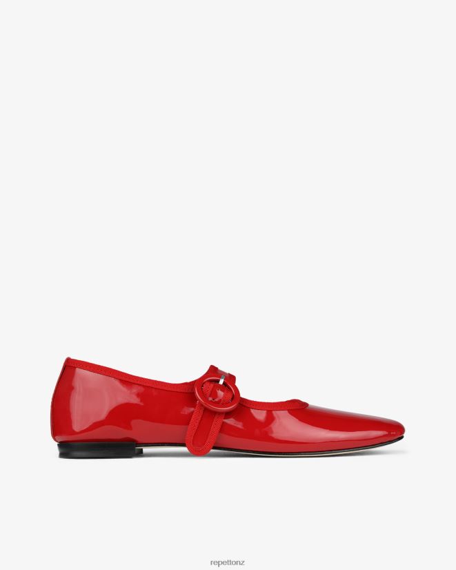 Repetto Women Georgia Mary Janes Flammy Red Footwear PDFBZN158