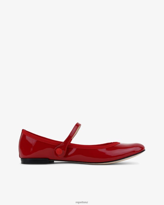 Repetto Women Lio Mary Janes Flammy Red Footwear PDFBZN168