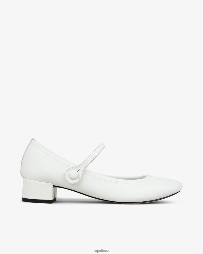 Repetto Women Rose Mary Janes White Footwear PDFBZN172