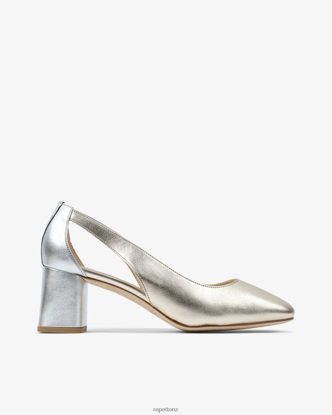 Repetto Women Terry Pumps Light Gold And Silver Footwear PDFBZN236